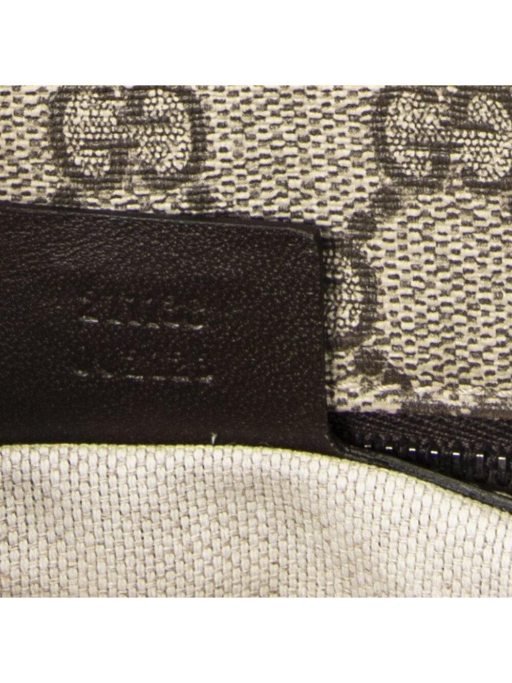 Gucci Small Joy Tote Bag Dark Brown Beige Supreme Canvas - Picture 10 of 10